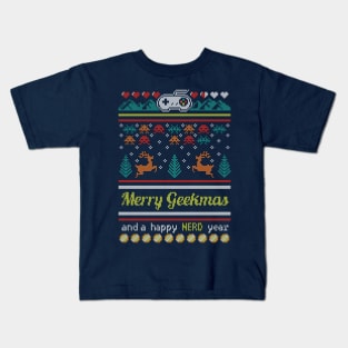 Merry Geekmas Kids T-Shirt